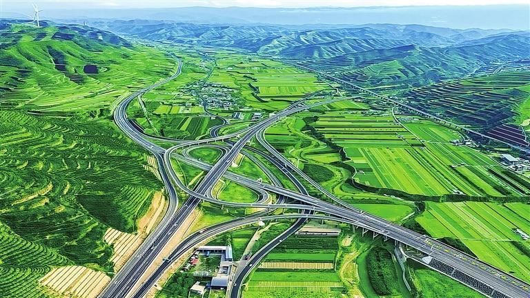 定西交通路网纵横交织