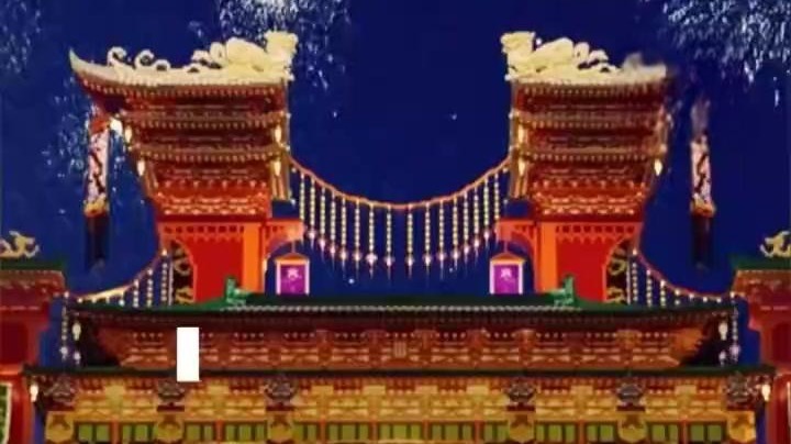 游戏玩家用百亿方块复刻盛唐丝路　敦煌赠千年有效期文牒