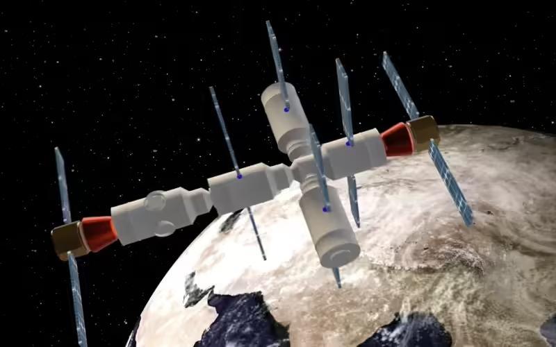 ▲ 印度 BAS 空间站概念图