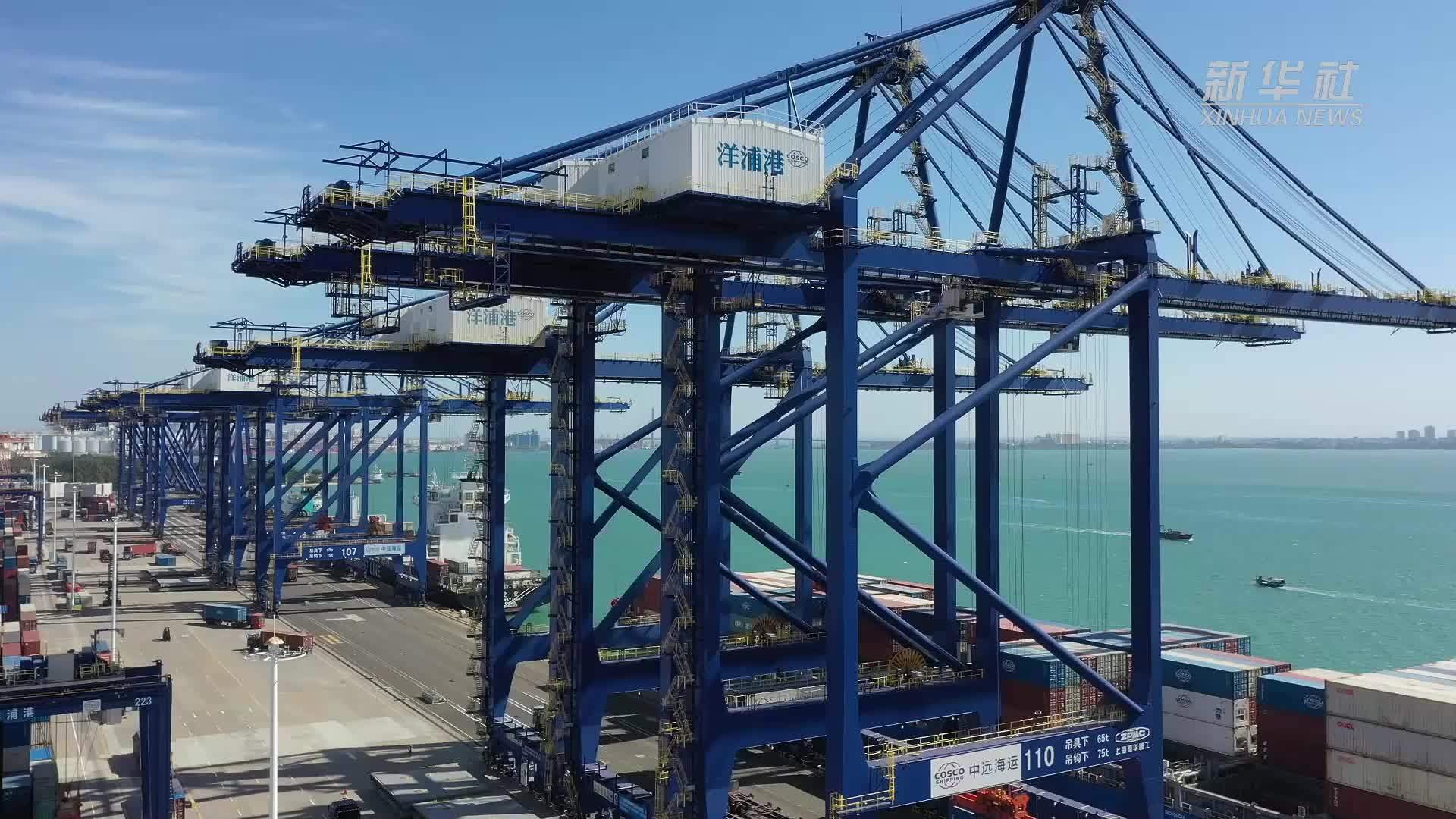 海南洋浦港加速打造国际航运枢纽