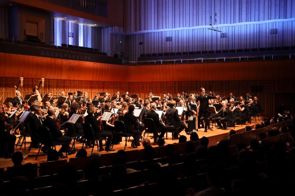 第二十四屆西安國際音樂節開幕演出現場。主辦方供圖