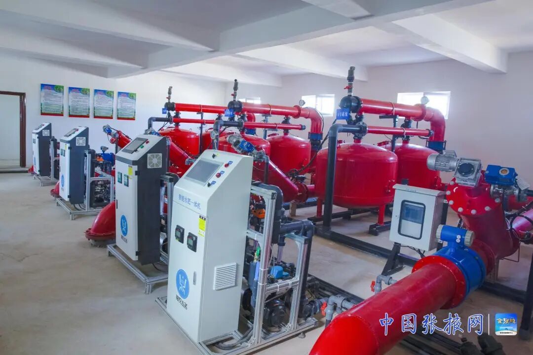 甘州区明永镇燎烟村市级智慧水肥一体化高标准农田示范点