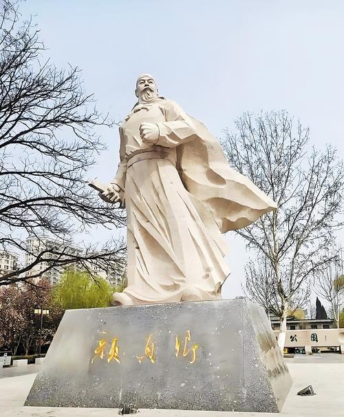 颜真卿塑像。 孙万勇供图