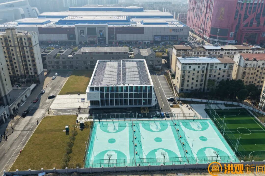 运动触手可及!南昌社区嵌入式体育场馆工程整体完工