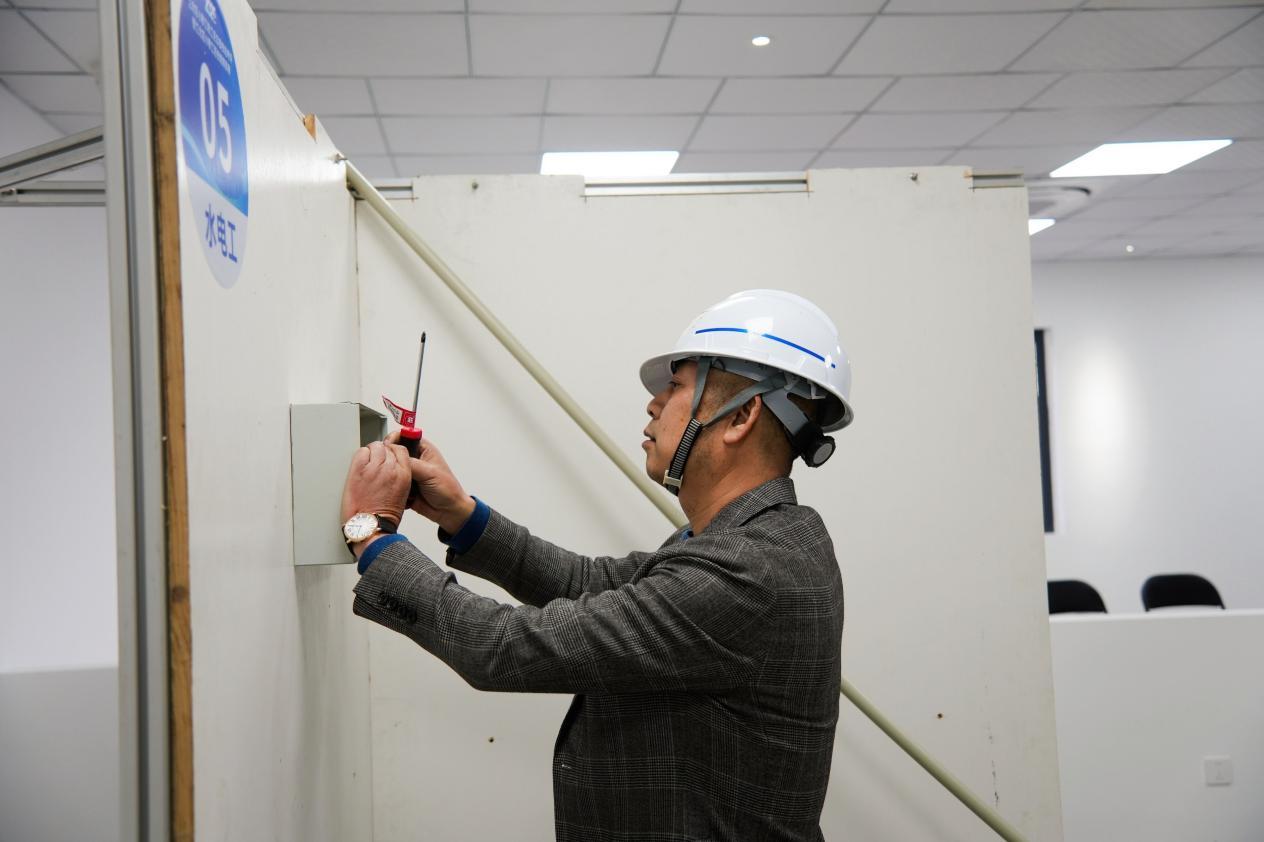 水電工比賽現場