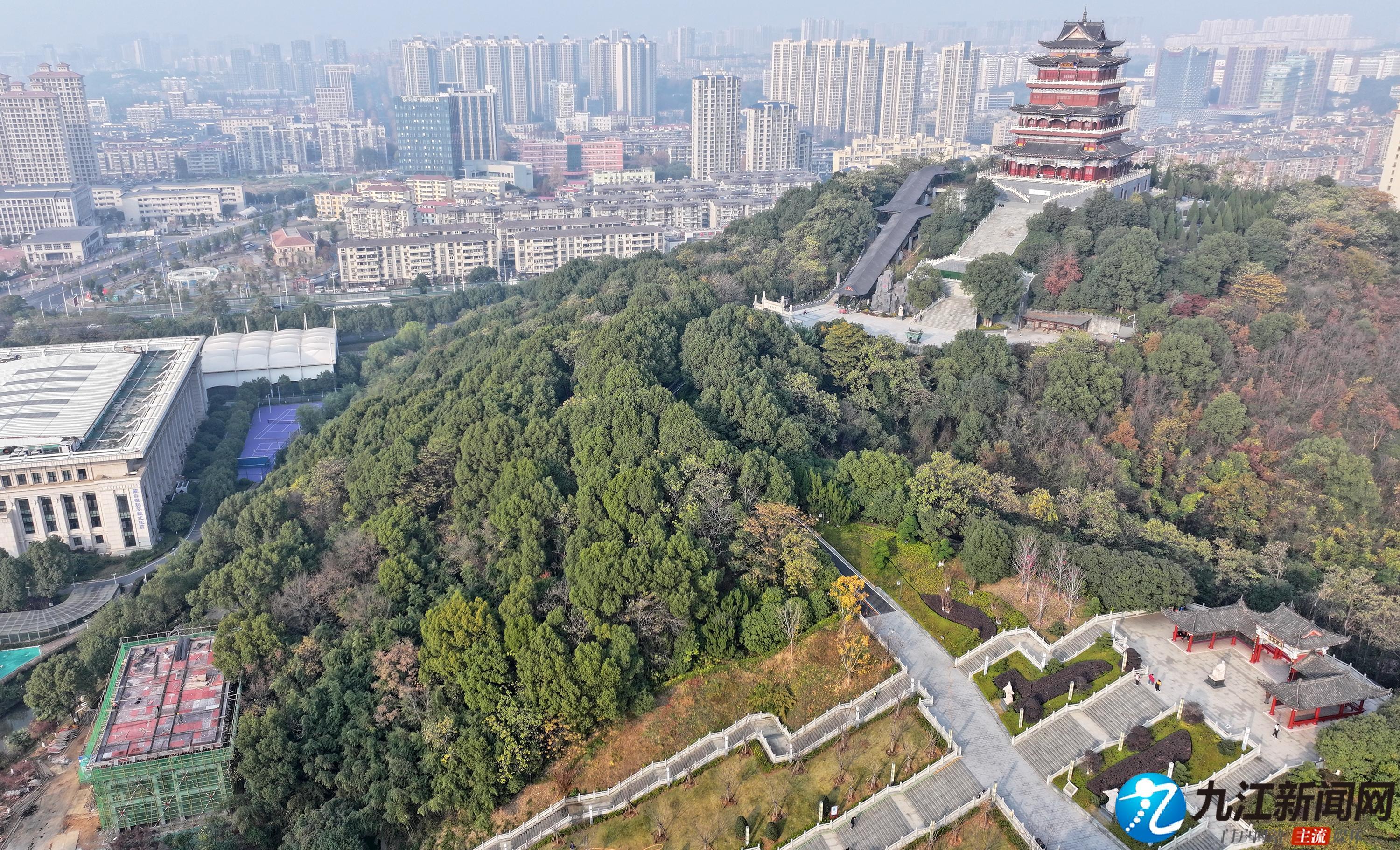 九江南山公园整体景观提升改造项目即将完工（图）