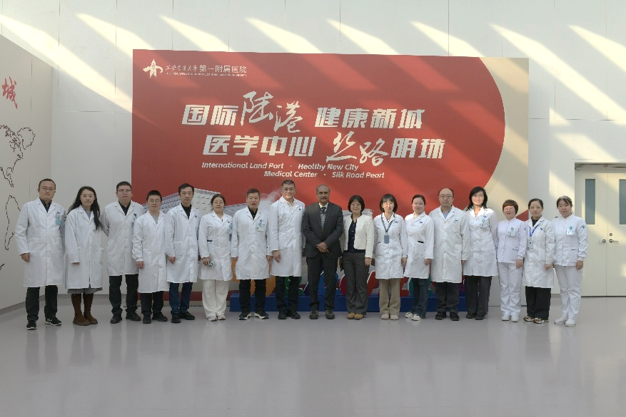 世界卒中組織專家組蒞臨西安交大一附院 開展國際高級卒中中心認證