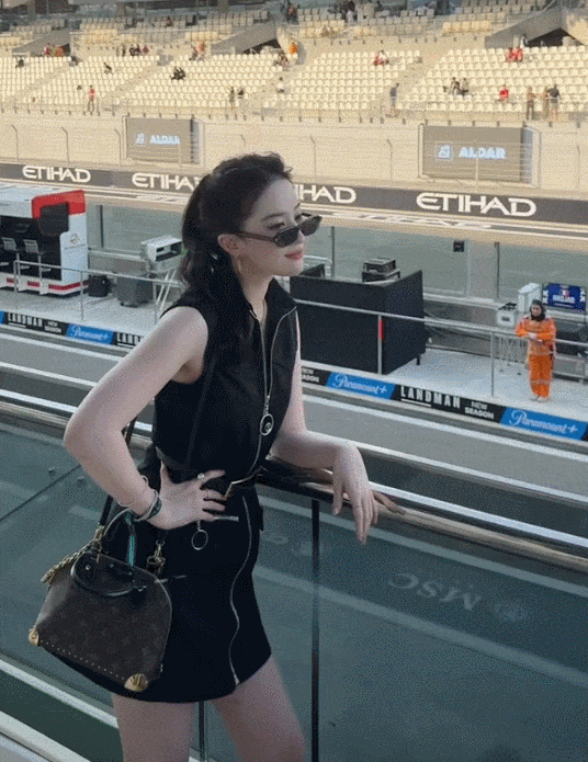 刘亦菲秒变时髦女郎,表现力满分。