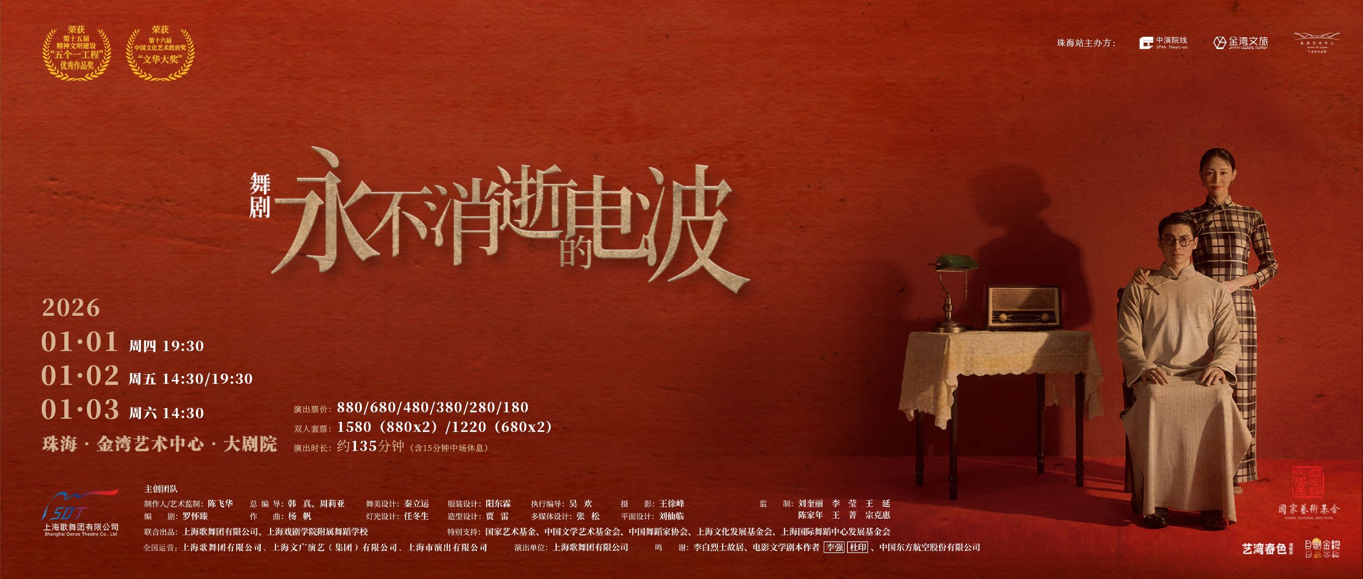 《永不消逝的电波》演出海报