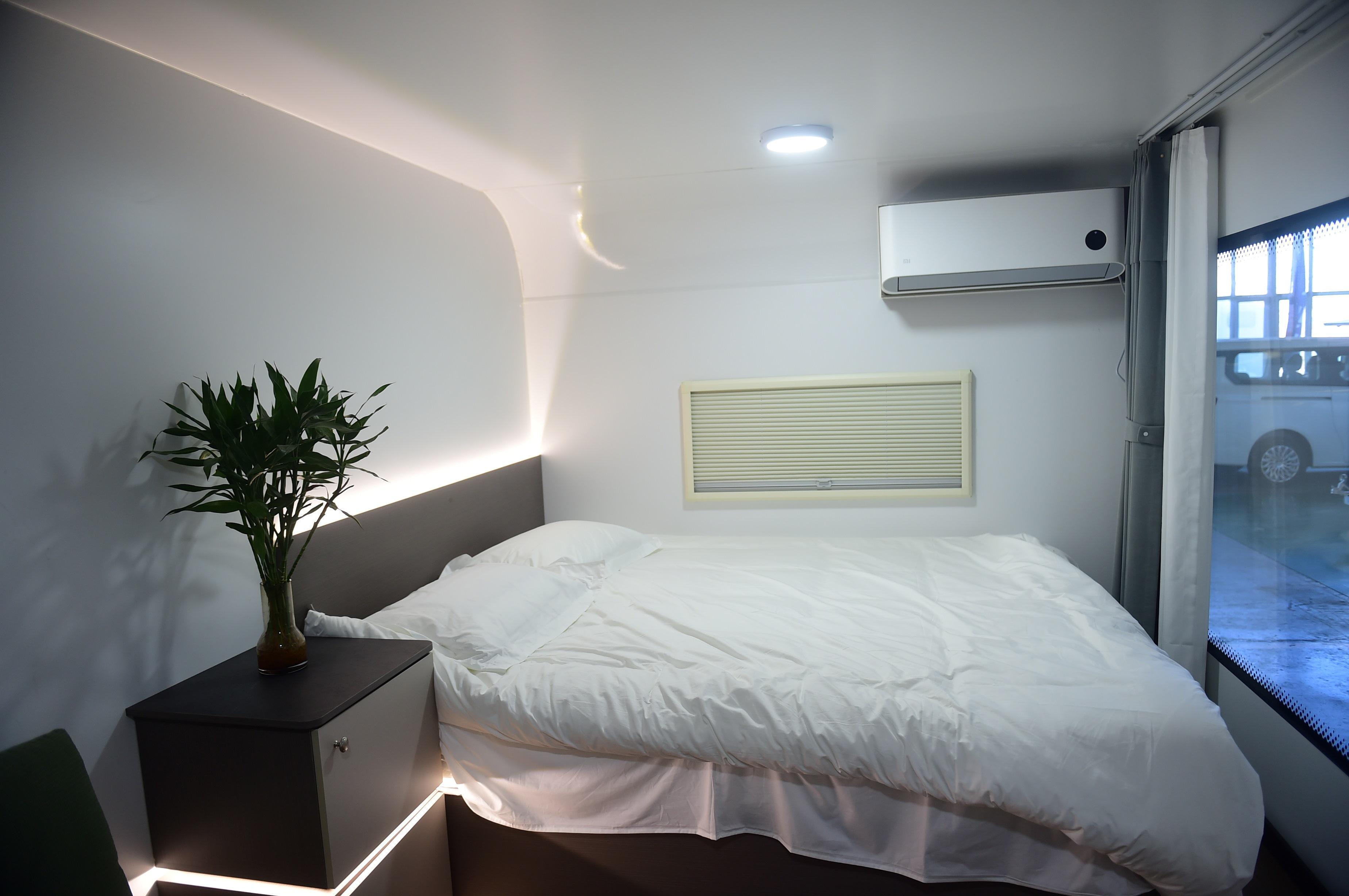 房车内部设施。