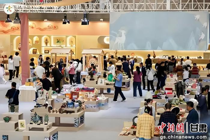 图为敦煌举办的会展现场(资料图) 敦煌市文博会展事务中心供图