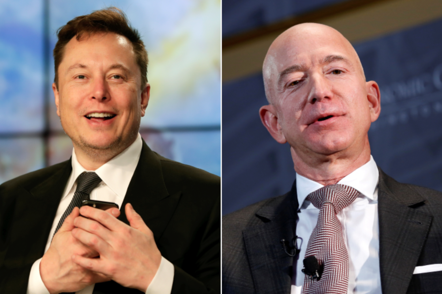 马斯克与贝佐斯