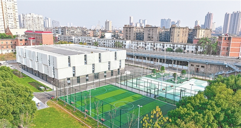 南昌市9个社区嵌入式体育场馆整体完工（图）