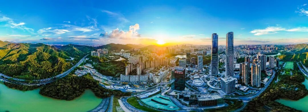 龙岗城区图