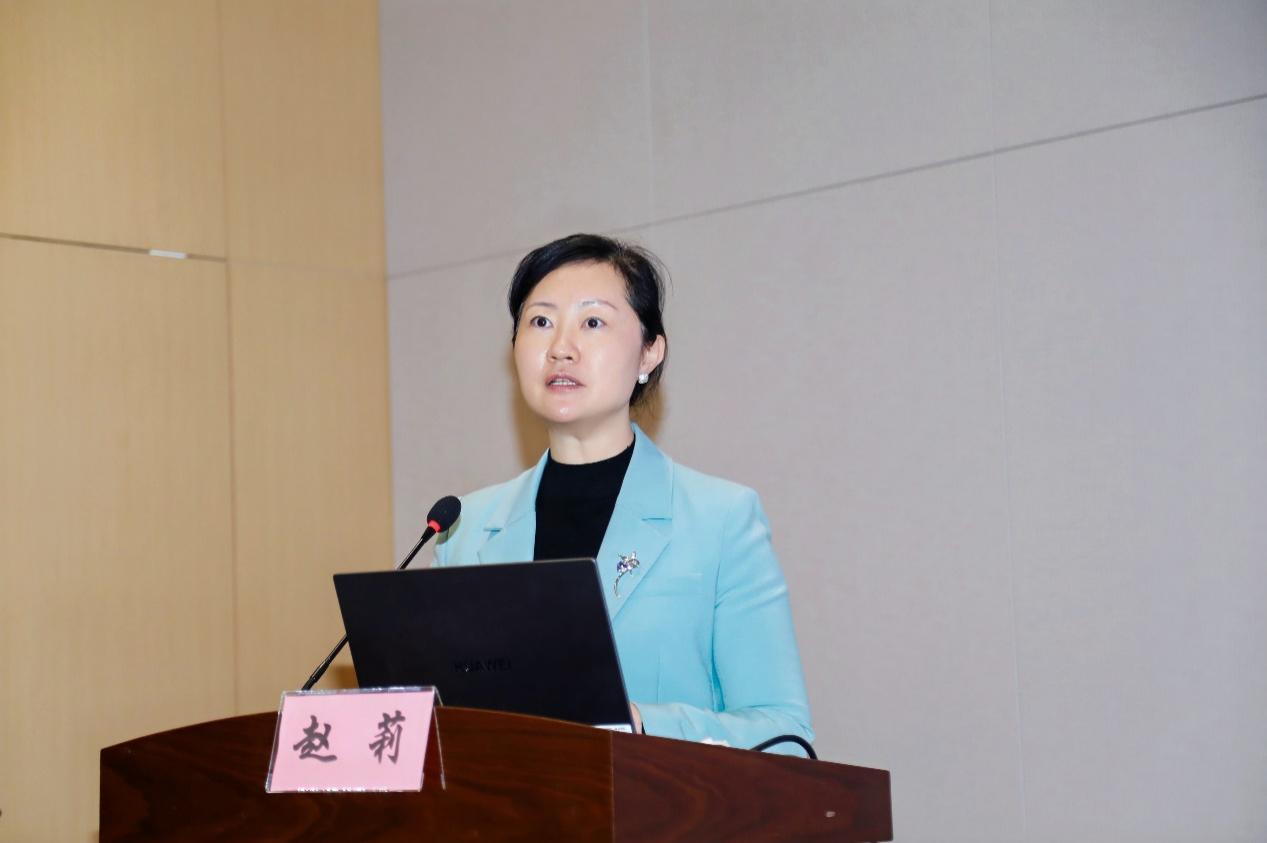 深圳市人民医院健康管理中心学术部主任赵莉作专题报告