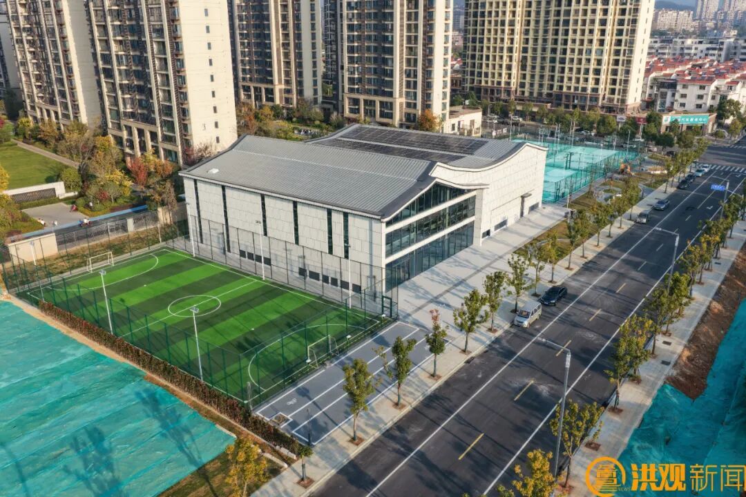 运动触手可及!南昌社区嵌入式体育场馆工程整体完工
