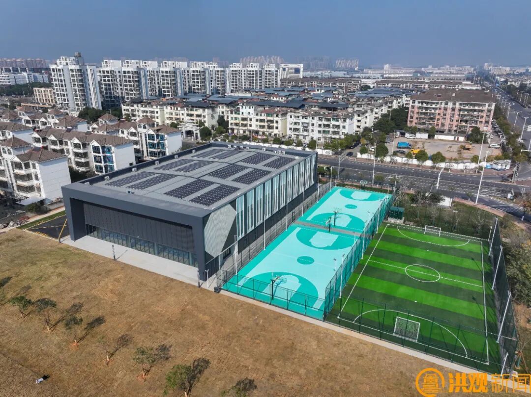 运动触手可及!南昌社区嵌入式体育场馆工程整体完工