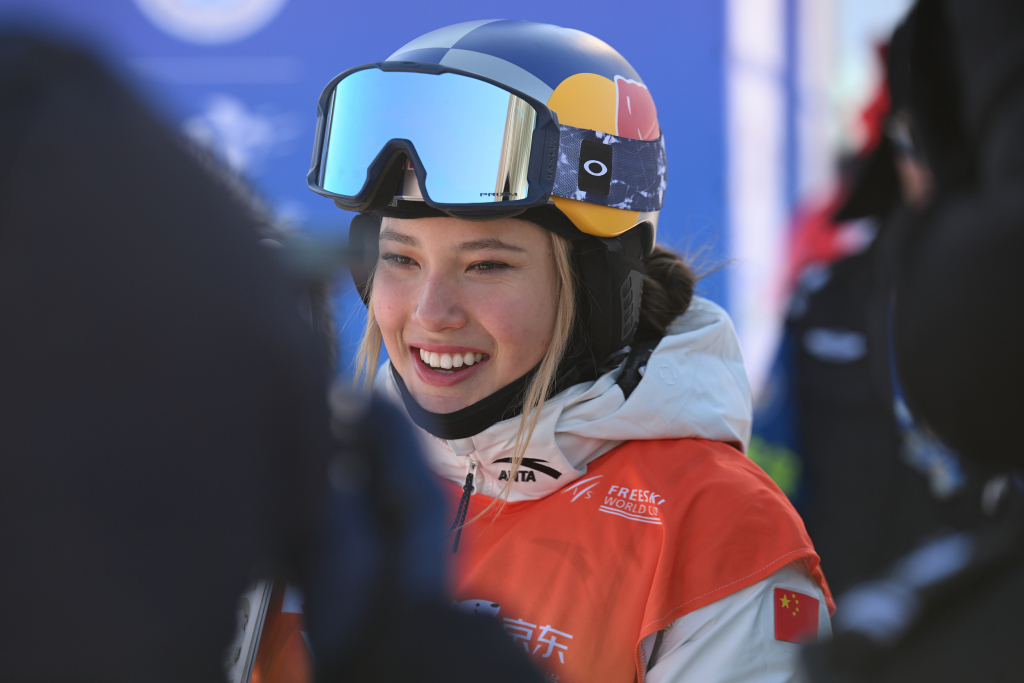 谷爱凌已经连续三年在崇礼夺金