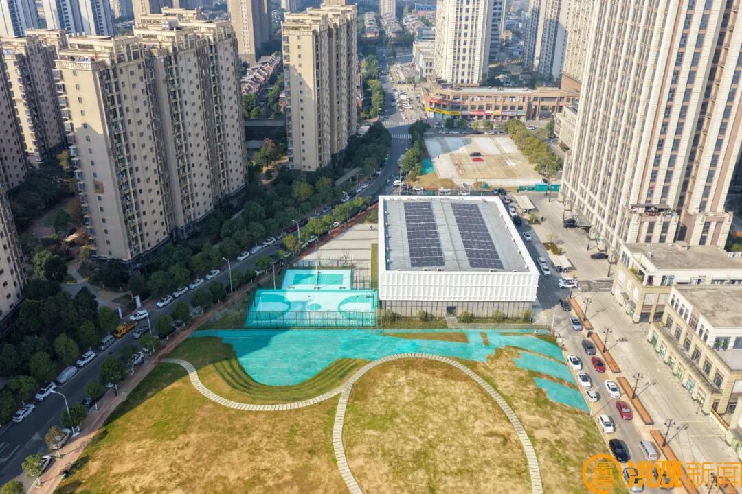 运动触手可及!南昌社区嵌入式体育场馆工程整体完工