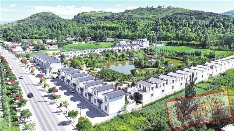 渭源县上湾镇易地搬迁新农村