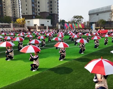 江西余干：运动悦童心 携手向未来