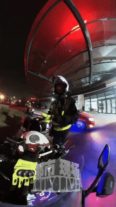 南昌一女童高烧惊厥!铁骑晚高峰“滚筒式”护送 7分钟跑完6公里