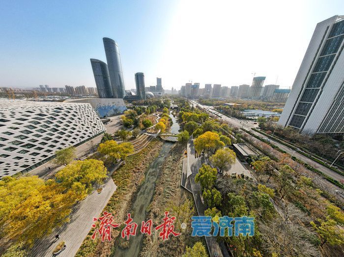 晴暖冬日好去处 腊山河公园彩林如画引客来