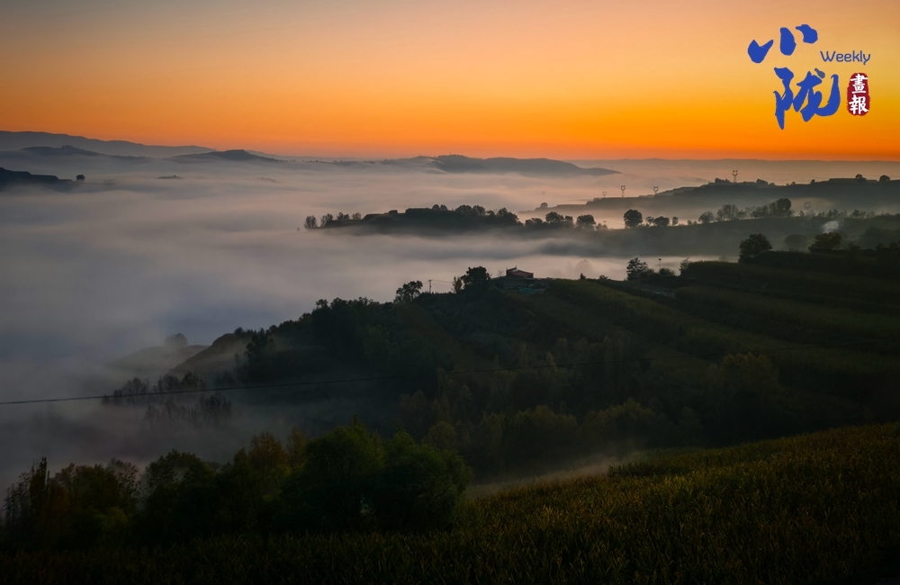 甘肃临夏斑斓冬色迷人