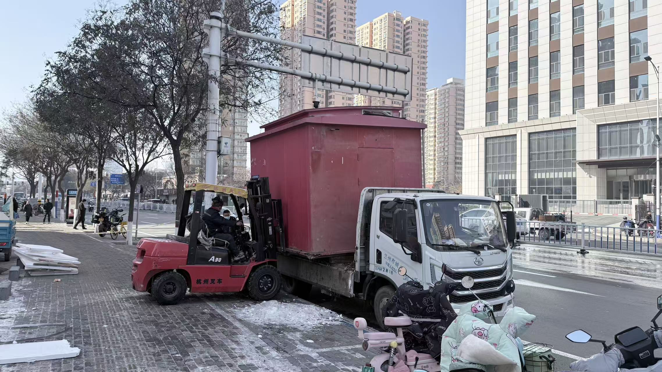 占道售卖亭专项整治