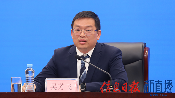 省政务服务办发展规划处处长吴芳飞