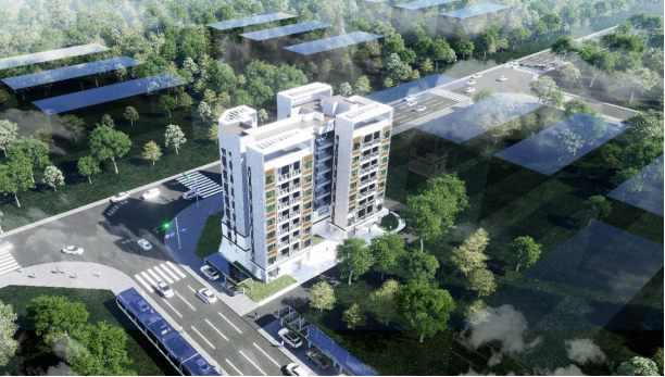 保障性住房规划效果图