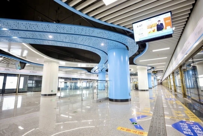 济南地铁4、8号线和6号线东段车站实景图又“上新”