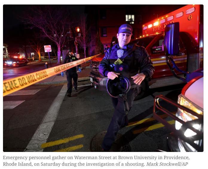 美国布朗大学发生枪击已致2死8重伤 特朗普听取简报