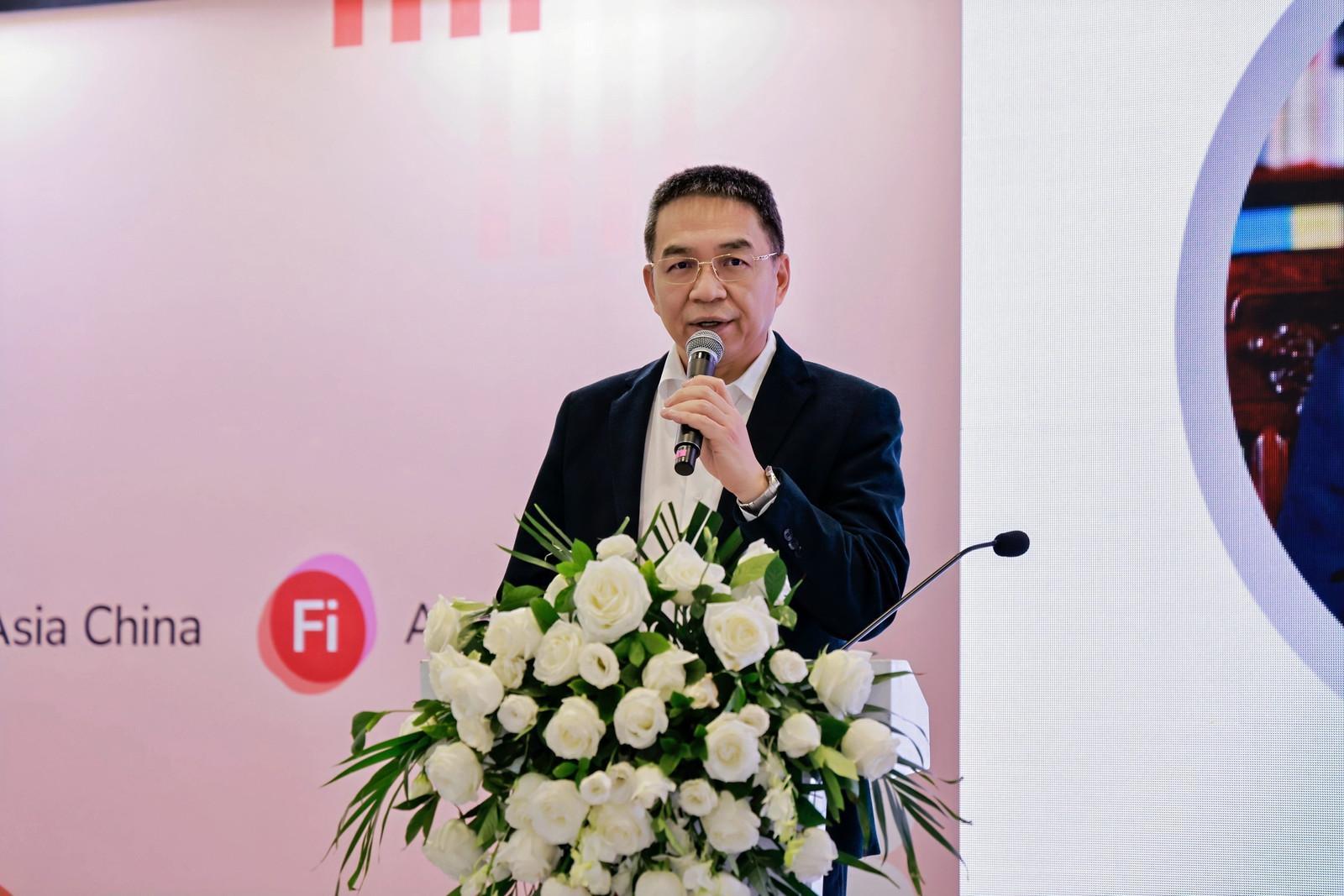 图：高锦民发表致辞