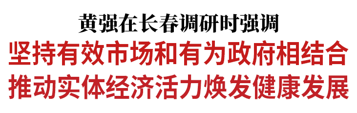 黄强在长春调研