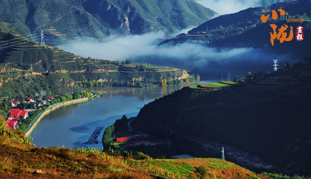 甘肃临夏斑斓冬色迷人