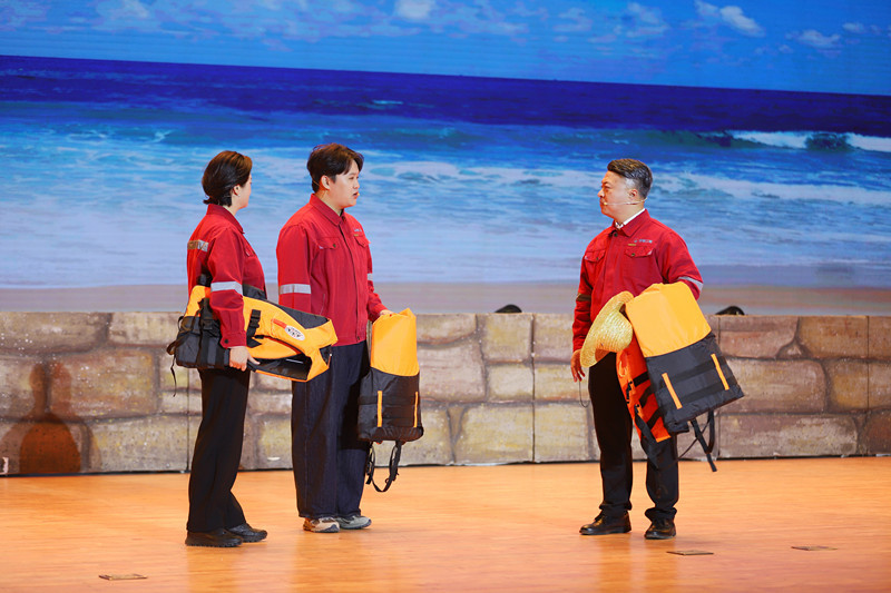 齐鲁工业大学（山东省科学院）“中国科协科学家故事舞台剧推广剧目”《向海》精彩首演