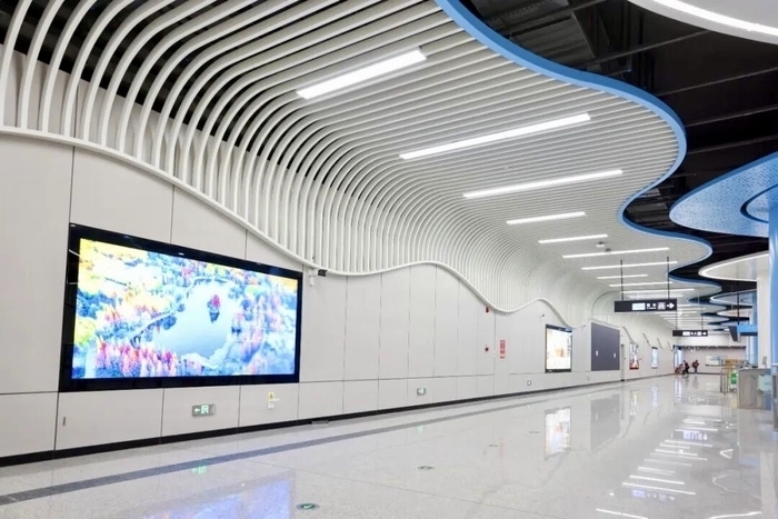 济南地铁4、8号线和6号线东段车站实景图又“上新”