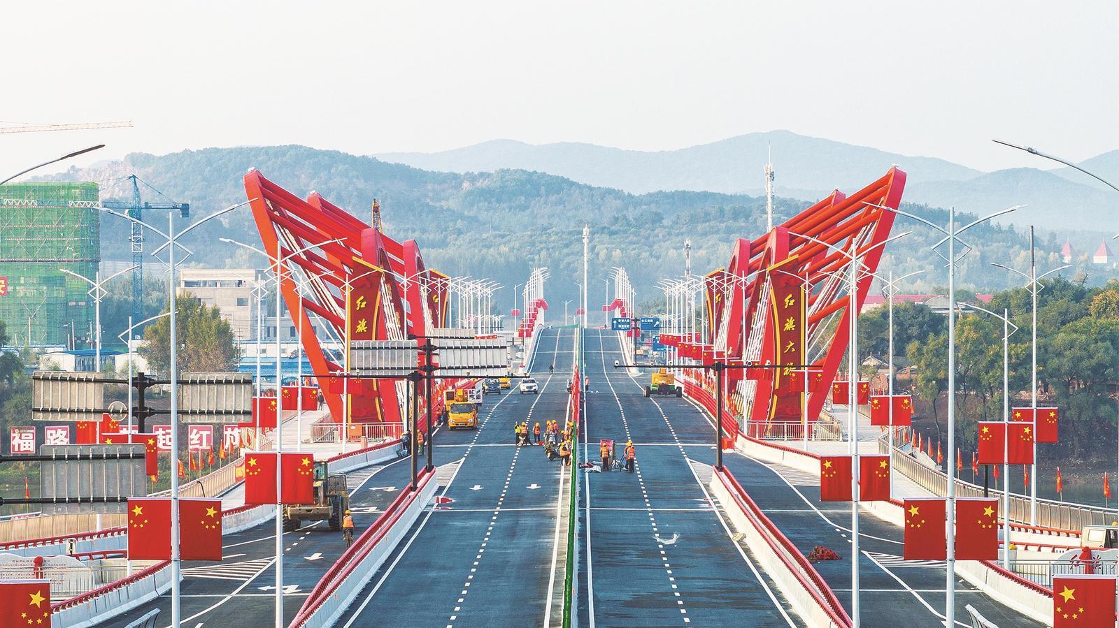 “十四五”期间，吉林市城市建设铺展宜居宜业新画卷。张景峰　摄