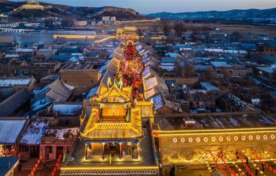 高家堡古城夜景观赏体验区