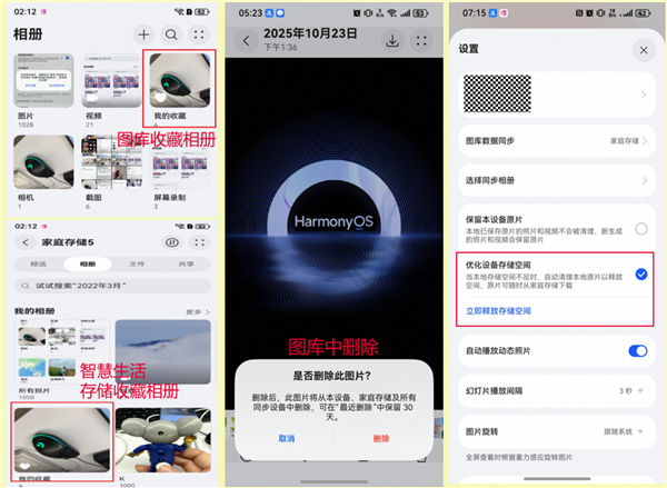 华为家庭存储HarmonyOS 6图库协同将全面上线：图库直接访问备份