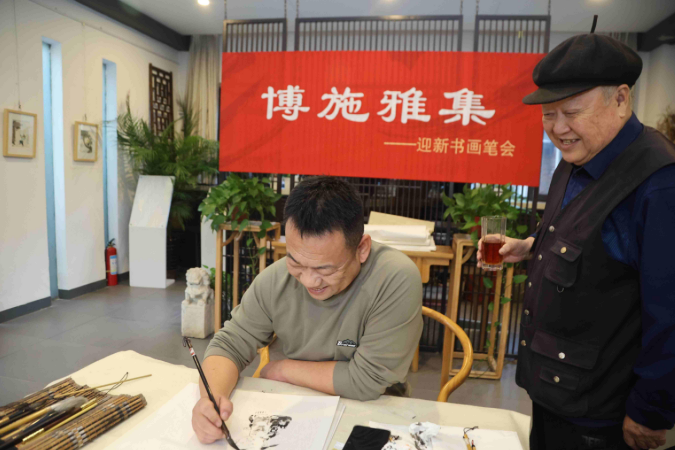 【组图】河北沧州：大运河畔翰墨飘香