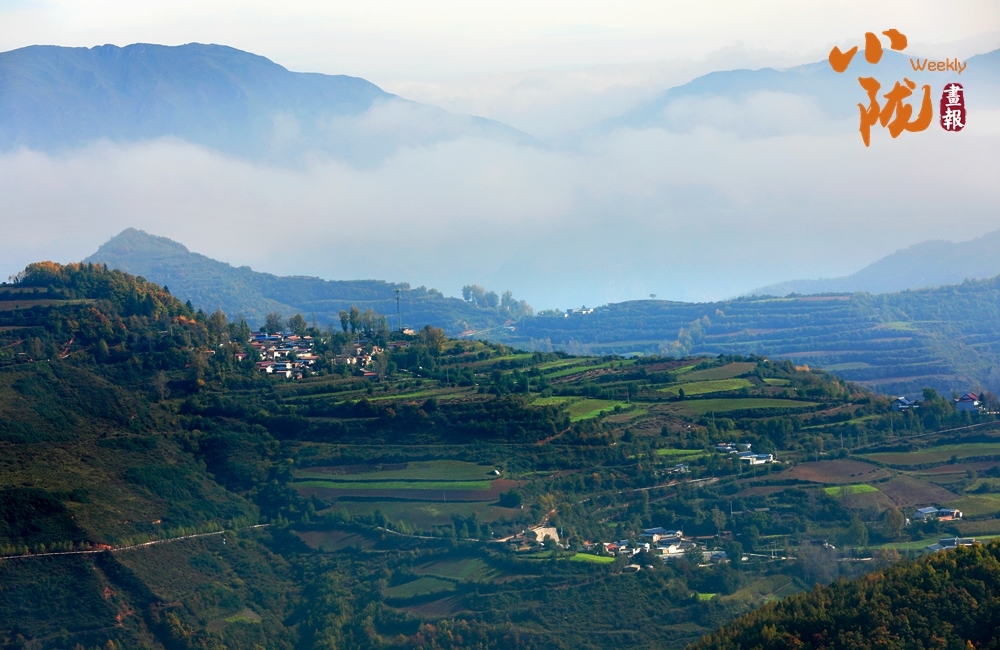 甘肃临夏斑斓冬色迷人