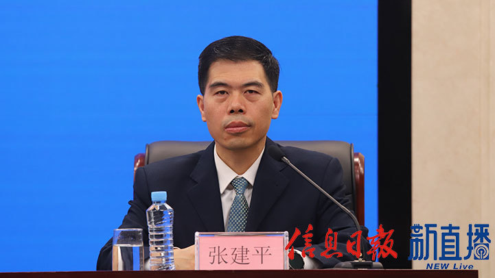 省总工会经济技术部部长张建平（韩贤煜 摄）