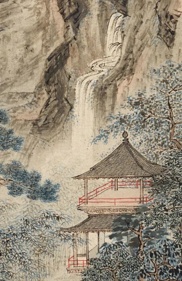 明 仇英 《江南春卷》(局部)