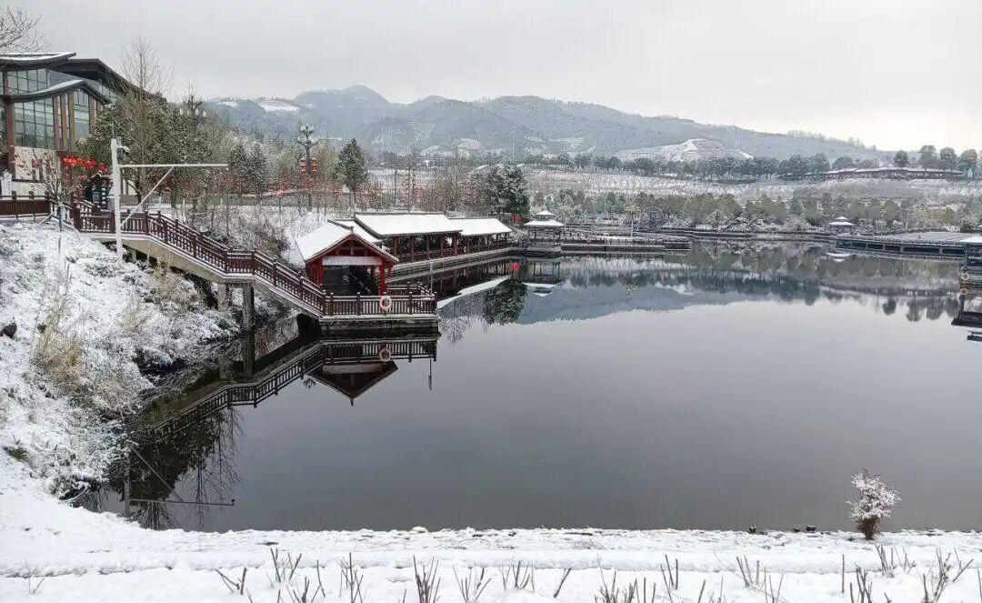 莲花村樱桃沟雪景观赏体验区