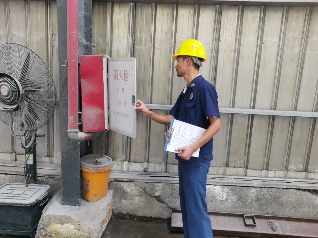 乐平镇开展工贸企业网格化巡查