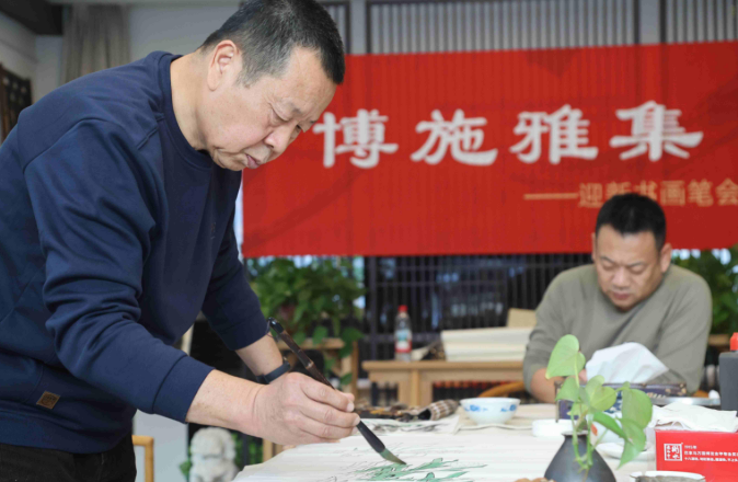 【组图】河北沧州：大运河畔翰墨飘香