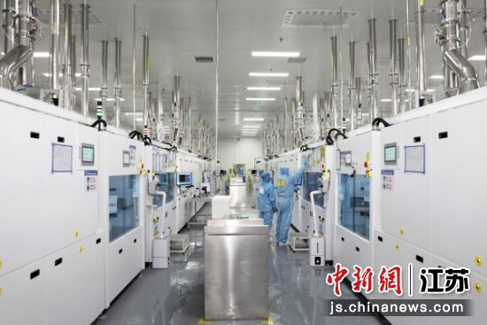 弘元新材料车间。徐州经开区 供图