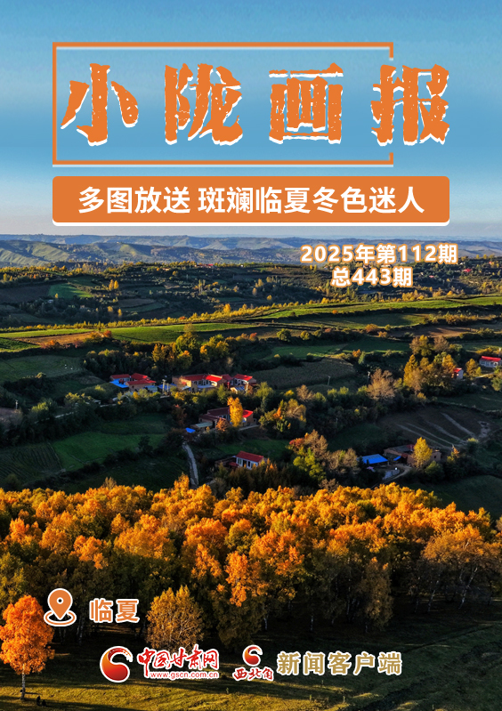 甘肃临夏斑斓冬色迷人